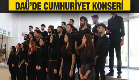 DAÜ Müzik Öğretmenliği Programı öğrencilerinden Cumhuriyet konseri
