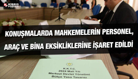 Mahkemeler Bütçesi komiteden geçti