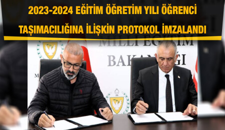 Milli Eğitim Bakanlığı ile KTTTB arasında protokol imzalandı