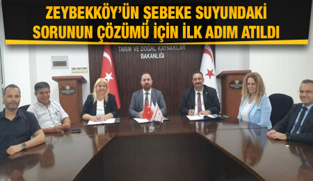 Zeybekköy’de su kullanımında yaşanan sorunların ortadan kaldırılması amacıyla protokol imzalandı