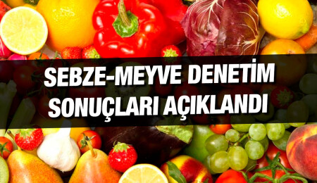 İthal elmada limit üstü, yerli salatalık ve pazıda tavsiye dışı ilaç kalıntısı bulundu