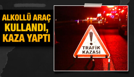 Alkollü sürücü Gülay Akalın direksiyon hakimiyetini kaybetti, çelik bariyerlere çarptı