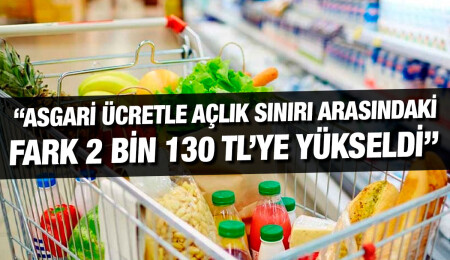 KTAMS: Kasım ayının açlık sınırı 17 bin 880 TL