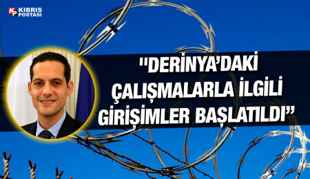 Derinya’da askeri bölgede çalışmalar yapıldığı iddia edildi, Rum hükümeti gerekli girişimleri başlattı