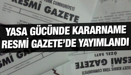 Üniversitelerin vergi borçlarının ödenmesinde kolaylık sağlayan yasa gücünde kararname Resmi Gazete’de