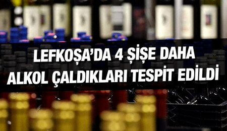 İçki çaldıkları gerekçesiyle tutuklanan zanlıların, iki ayrı marketten de hırsızlık yaptıkları tespit edildi