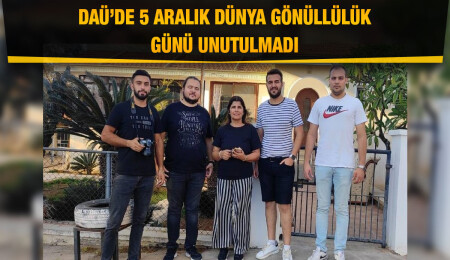 DAÜ Toplumsal Duyarlılık Merkezi, 5 Aralık’ta birbirinden farklı projelere imza attı