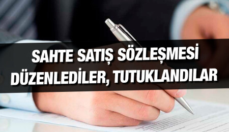 Sahte satış sözleşmesiyle 25 bin sterlin elde eden işletmeci ve çalışan tutuklandı
