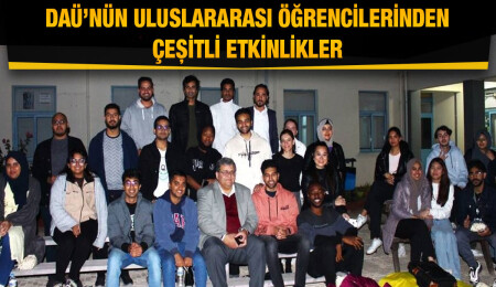 DAÜ’nün uluslararası öğrencileri, çeşitli etkinlikler düzenledi