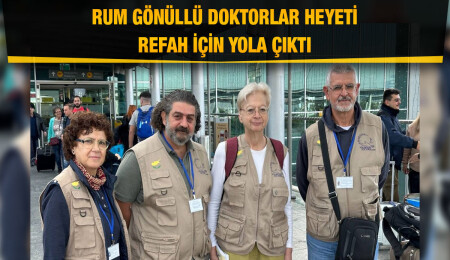 Rum gönüllü doktorlar, Gazze’ye yardım ulaştırmak için Mısır’a gitti