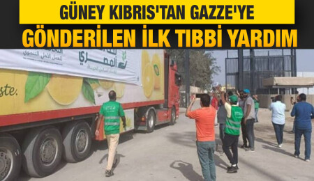 Güney Kıbrıs'tan Gazze'ye deniz yoluyla ilk insani yardım Mısır'a ulaşacak