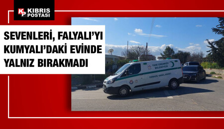 Halil Falyalı’nın cenazesi konvoyla Kumyalı’daki evine götürüldü