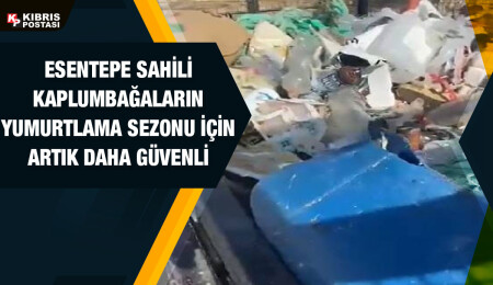 Esentepe sahilinde 182 kilogram plastik toplandı