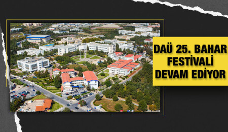 DAÜ 25. Bahar Festivali devam ediyor