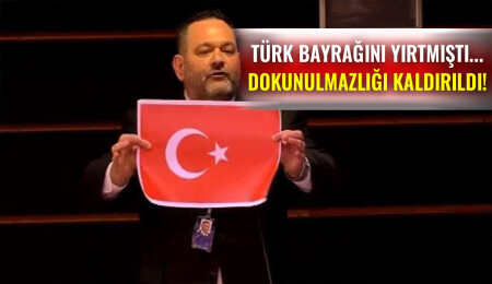 AP, Türk bayrağını yırtan Yunan Vekilin dokunulmazlığını kaldırdı