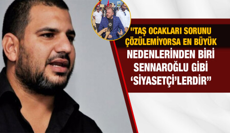 Sarpten’den Sennaroğlu’na: “Sizin derdiniz başka, kesinlikle doğa değil”