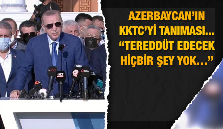 Recep Tayyip Erdoğan: “Artık ‘kuzey-güney’ demek istemiyoruz, ‘Kıbrıs Türkü’ diyoruz”