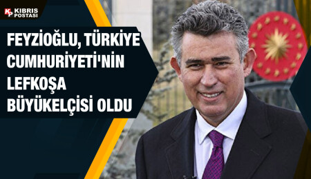 Metin Feyzioğlu, Türkiye Cumhuriyeti'nin Lefkoşa Büyükelçisi oldu