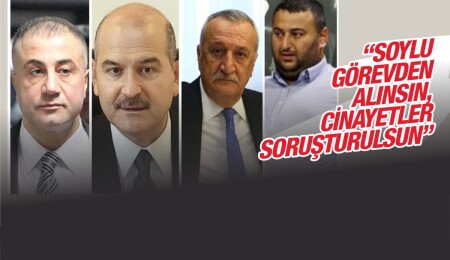 İzmir Barosu'ndan Peker, Soylu, Yıldırım ve Ağar hakkında suç duyurusu