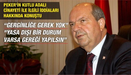 Ersin Tatar, Sedat Peker’in iddialarını yanıtladı: “Gerginliğe gerek yok”