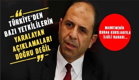 Kudret Özersay: “Yasaya bakıldığında verilen karar anlaşılabilir... Türkiye’den yapılan açıklamalar yaralayıcı...”