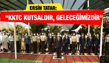 Erenköy Şehitliği’nde düzenlenen törenle şehitler anıldı