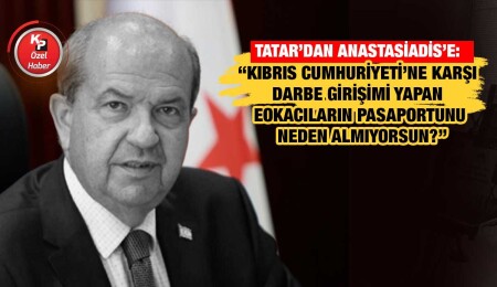 Cumhurbaşkanı Tatar: “Gidebileceğim yere kadar KKTC pasaportuyla gidiyorum”