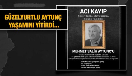 Mehmet Salih Aytunç hayatını kaybetti