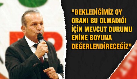 Fikri Ataoğlu: Beklediğimiz oy oranı bu değildi, kesin sonuçların ardından yeniden açıklama yapacağız