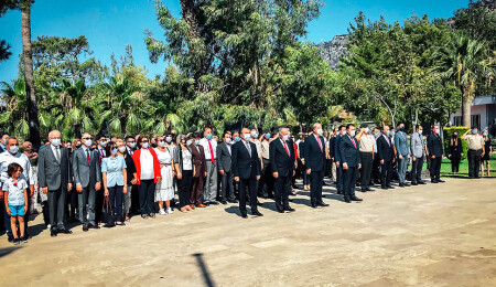 15 Temmuz Milli Birlik Günü vesilesiyle KKTC’de anma töreni düzenlendi