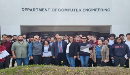 DAÜ Bilgisayar Mühendisliği Bölümü’nde Bülent Ecevit Anadolu Lisesi öğrencileri ile modern programlama çalışması yapıldı