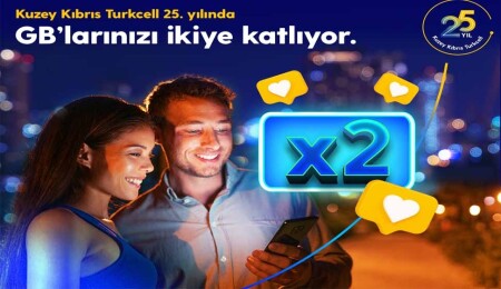 Kuzey Kıbrıs Turkcell’den dolu dolu internet