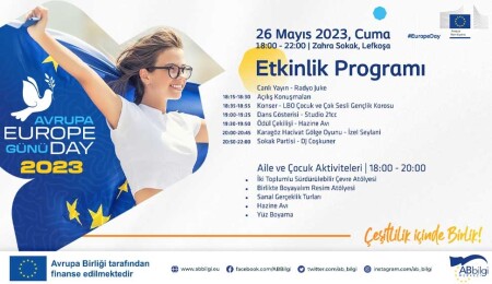 Lefkoşa’da “2023 Avrupa Günü” etkinliği yarın düzenleniyor