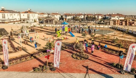 Nazar ve Seçim Es Ertüngü Parkı Gönyeli-Alayköy Belediyesi tarafından açıldı