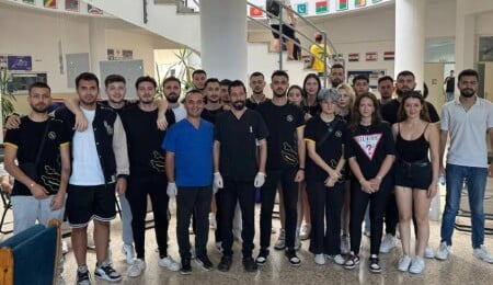 Taraftarların desteğiyle 9 ünite kan toplandı