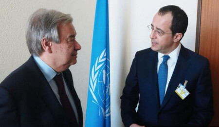 Hristodulidis ve Guterres Amman'da Kıbrıs sorununu ele aldı