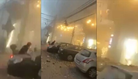 İsrail'den Beyrut'a saldırı