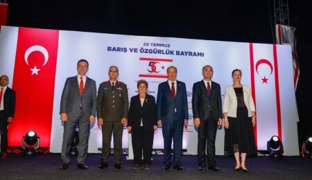 Barış Harekatı’nın 50. yılı dolayısıyla İstanbul’da resepsiyon düzenlendi