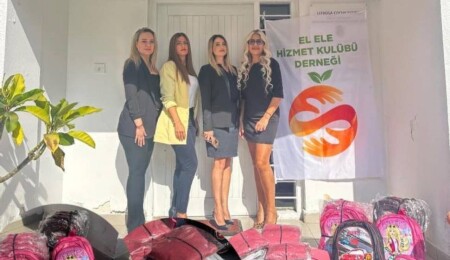 Elele Hizmet Kulübü'nden Lefkoşa Çocuk Yuvası'na anlamlı destek