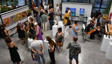 MÜZler Sanat Sempozyumu açılış sergisi ile başladı