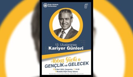 DAÜ’de Abbas Güçlü ile “Gençlik ve Gelecek” konusu konuşulacak