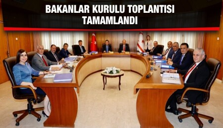 Bakanlar Kurulu toplantısı sona erdi