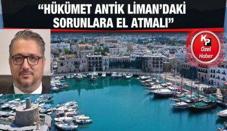 Murat Şenkul: Antik Liman Girne Belediyesi’ne aittir