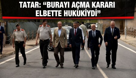 Cumhurbaşkanı Tatar, açılımının üçüncü yıldönümünde Maraş’ı ziyaret etti