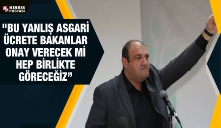 Devrim Barçın: Asgari ücret en az brüt 20 bin 152 TL olmalı
