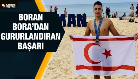 Kıbrıslı Türk yüzücü Boran Bora, Tayland’ta önemli başarılara imza attı