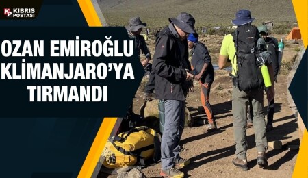 Ozan Emiroğlu, Klimanjaro tırmanışını sosyal medya hesabından paylaştı