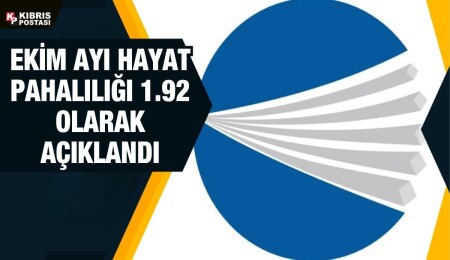 Ekim ayı hayat pahalılığı yüzde 1.92