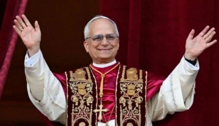 Pope Leo XIV Appeals for ‘No More War’ in First Sunday Message