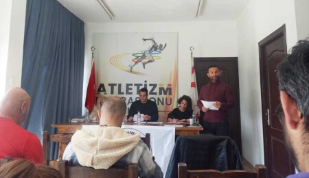 Atletizm Federasyonu Olağan Genel Kurulu yapılıyor